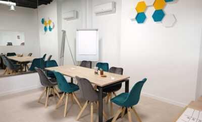 Salas de reuniones y business lounge en Baysense Coworking